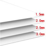 OEM 22 in white cardboard wholesale white cardboard cardboard white