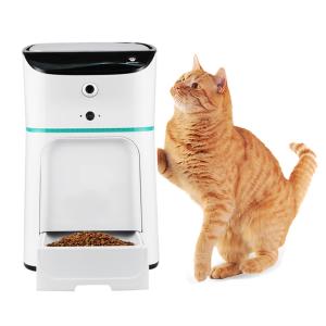 Buy cheap AA Dry Battery 1080P Camera 550mL Pet Food Dispenser from wholesalers