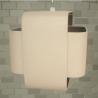 Buy cheap OEM Fabric Cross Shaped Easy Fit Pendant Shade Cream And Chocolate from wholesalers