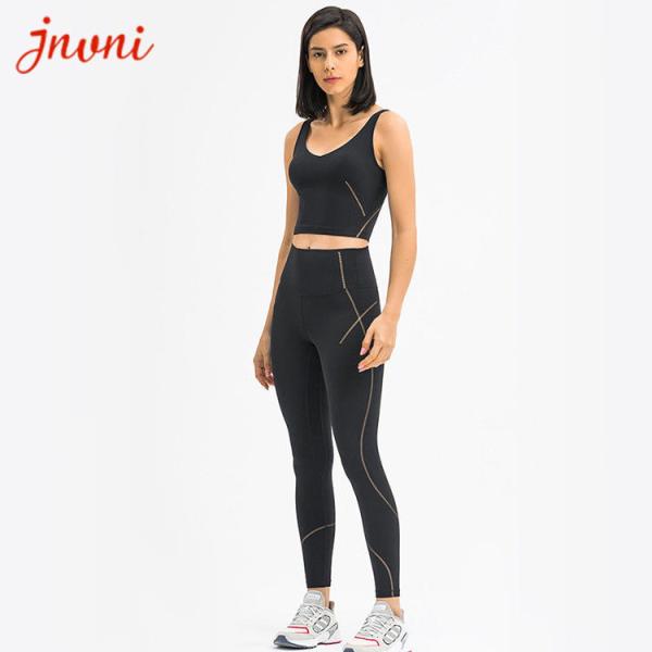 Buy cheap 210gsm Gym Leggings And Top Set from wholesalers
