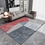 Custom Anti-Slip Carpets for Living Room Home Decor Overheat Protection Vintage
