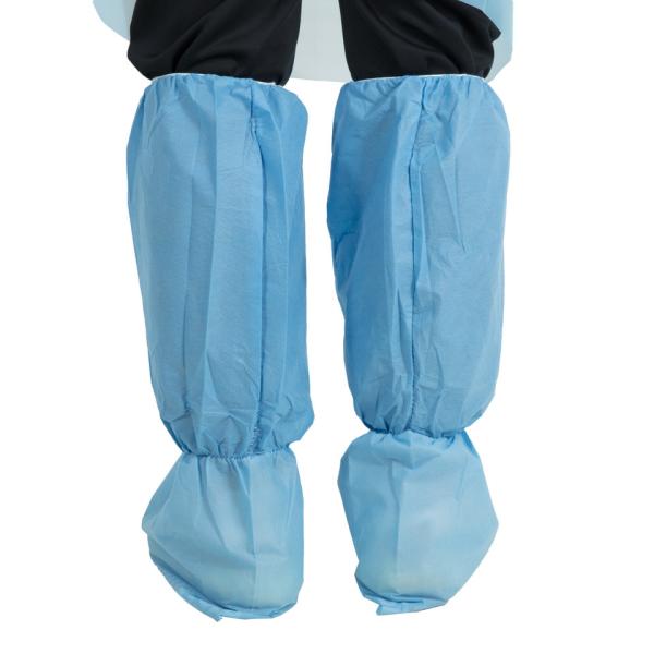 Buy cheap Disposable Non Slip Blue Tall Disposable Waterproof Rain Shoe Cover Durable Disposable Boot Covers from wholesalers