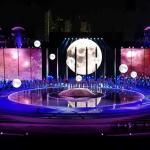 Outdoor Transparent Folding Screen Aluminum Alloy Led Display Screen