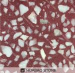 Patented Product Terrazzo Stone Tiles No Resin Low Absorption High Hardness