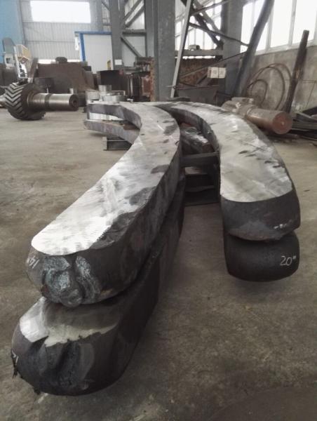 Buy cheap Heavy Steel Forgings Bearing Parts 300 - 1200mm Width 8 Tons from wholesalers