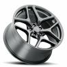 Buy cheap 20x9 20x10 Inch Chevy Z28 Camaro Replica Wheels Staggered Satin Black 2539 from wholesalers