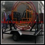 newest gyroscope at low price/ rotating human gyroscope with trailer/outdoor