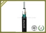GYXTW 8.0mm Fiber Optic Outdoor Cable , Waterproof Fiber Optic Cable PE Jacket