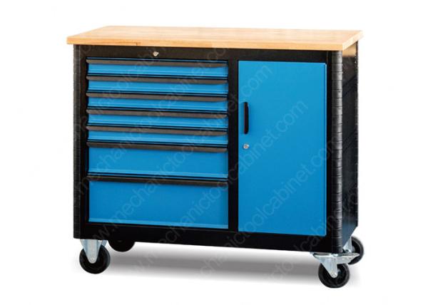Buy cheap Garage Metal Shop Steel Industrial Mobile Workstation Heavy Duty Superior 5 inch Wheels from wholesalers
