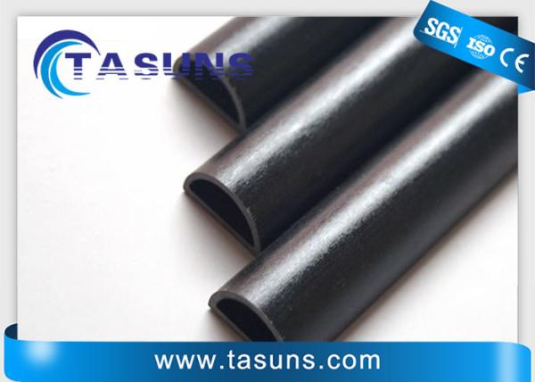 Buy cheap Pultruded D Shaped Carbon Fiber Tube For Guitar Neck Reinforcing from wholesalers