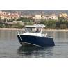 Buy cheap 5mm Marine Grade Cuddy Cabin Boats Aluminum River Boats Smooth Deep V Design from wholesalers