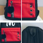 summer new school wind color letters hanging backpack handbag student bag