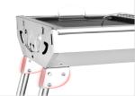 Factory price outdoor villa countryard Charcoal BBQ Grill Smoke BBQ grill for 5