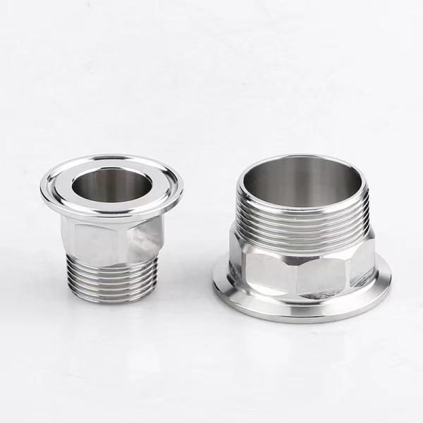 Buy cheap Equal Stainless Steel 304 Male Thread Hex Ferrule Pipe Fittings Hex Adaptor from wholesalers