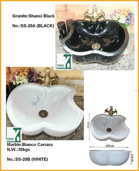 Buy cheap Natural Stone Granite Sink Basin for Bathroom from wholesalers