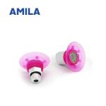 Vacuum Flat Suction Cup , TPE 70 Material Air Suction Cup For Packaging