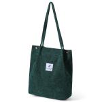 WOMEN'S BAG SIMPLE FASHION CORDUROY BAG CLASS CANVAS BAG SHOULDER BAG CAMPUS