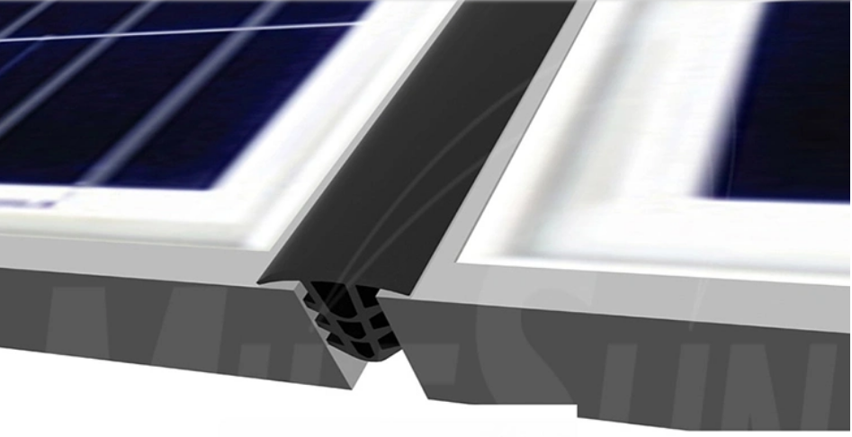 Solar Power System T-Shape Rubber Sealing Strip for Durable Photovoltaic Panel Gasket