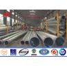 Buy cheap 11KV 38KV Electric Power Pole Galvanized Octagonal Utility Poles from wholesalers