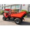 Buy cheap Red Color 4 Ton Mini Farm Tractor Articulated Chassis Full Hydraulic Steering from wholesalers
