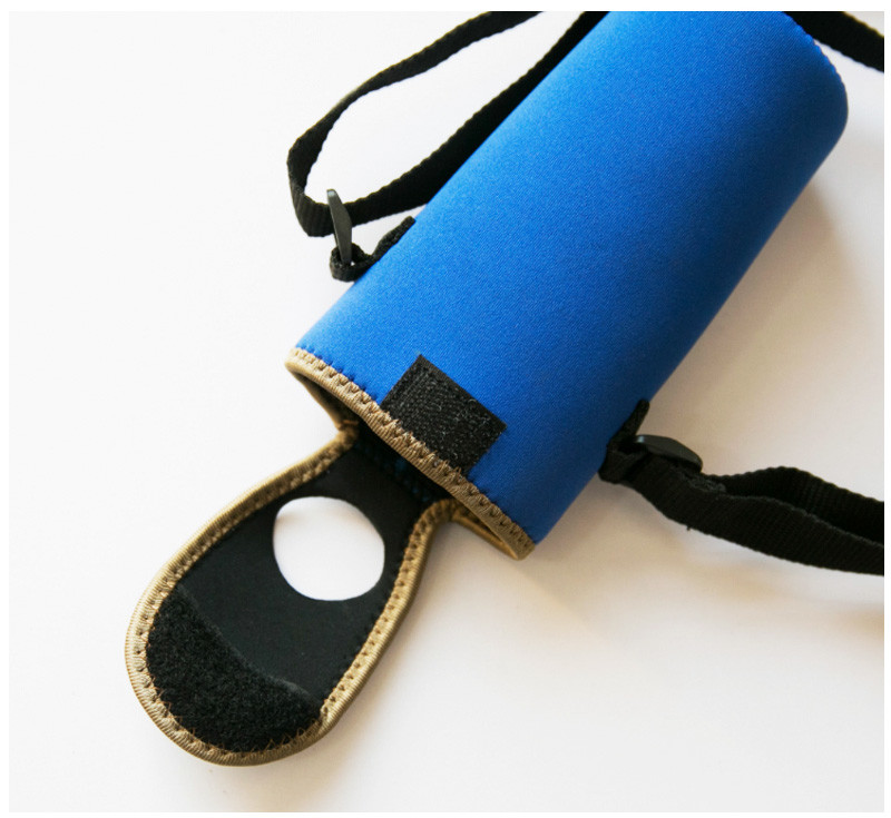 Waterproof Foldable Neoprene Beer Bottle Cooler Sleeve