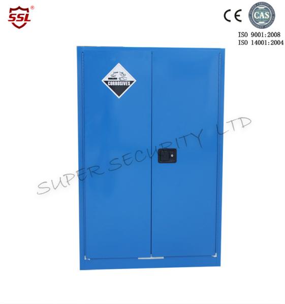 Buy cheap Vertical Metal Locking Chemical Storage Cabinet For Store Nitric , Sulfuric from wholesalers