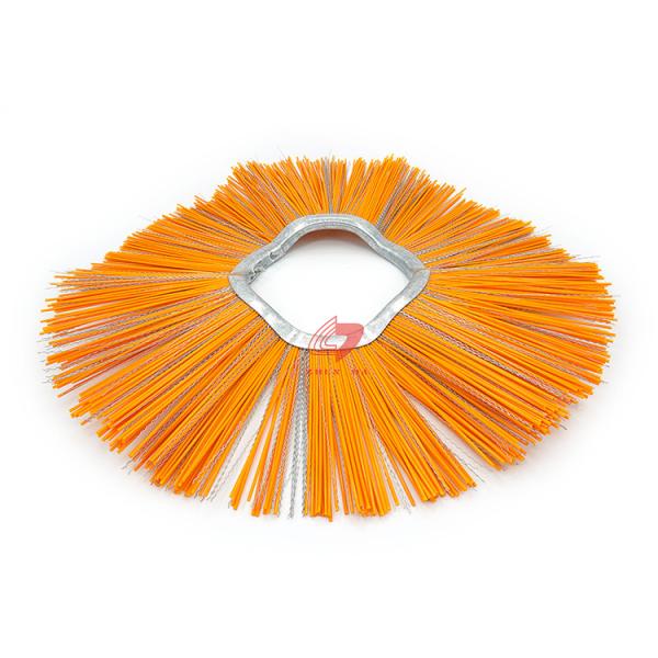 Buy cheap Yellow Convoluted Ring Road Sweeper Brush For Rotary Forklift from wholesalers
