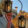 Buy cheap 11 Inch Brushed Solar Powered Flickering Candle Lanterns from wholesalers