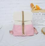 Female Korean high school students backpack academic style small fresh