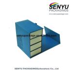 Handmade Jewelry Box Packaging Storage Cardboard Folding with Magnetic Closure