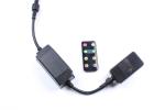 24ft LED Outdoor Weatherproof led string lights Vintage Edison Remote Control