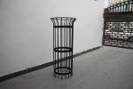 Heavy Duty Tubular Metal Tree Guards Powder Coated Steel Material