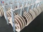 30KG - 150KG 660 Series Large Diameter Rope Pulley Stringing Block Mc Nylon