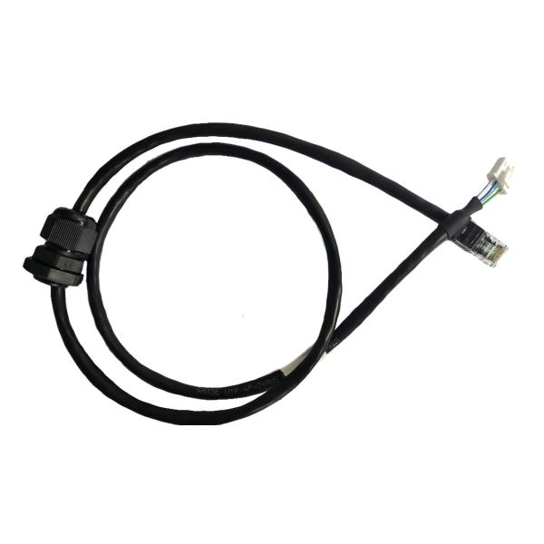 Buy cheap RJ45 Crystal Head Industrial Wire Harness Assembly CAT5E Black 790mm from wholesalers
