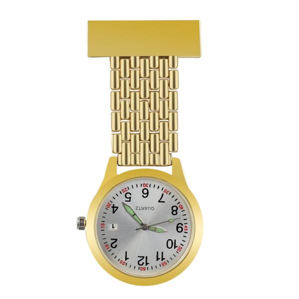 New Fob Pocket Nurse Watch Unisex Classic Wide Band Lapel Pendant Watches