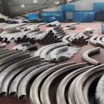 Grade 12 Alloy Titanium Tube Fittings 630mm Titanium Bend Pipe