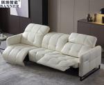 BN Italian-Style Chair Sofa Bed Electric Function Leather Sofa Modern Living
