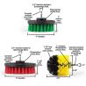 Buy cheap 100mm Polypropylene Tile Power Drill Brush Cleaning Kit Bathtub Cleaning from wholesalers