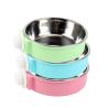 Buy cheap Plastic Pet Feeder Bowls Attach Crate Bowls For Cat Dog Cages from wholesalers