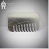 Buy cheap Credit Logo Printing Metal Mirror Business Card Etch Engrave Crafted Rectangle Shape from wholesalers