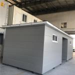 0.8mm Portable Pvc Flooring Prefabricated Modular Toilets House