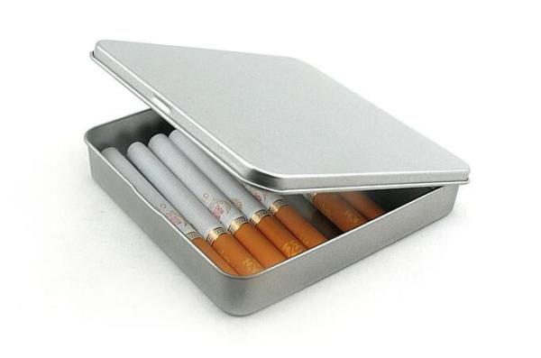 Buy cheap rectangular tobacco tin boxes from wholesalers
