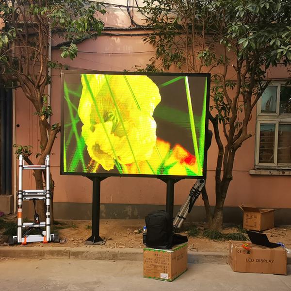 Buy cheap P4 Outdoor LED Display Waterproof Advertising Full Color Electronic Display from wholesalers