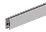 Polished T Slot Aluminium Profile 3853D/G Sliding Door Rail