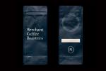 140Mic MOPP AL PE Coffee Packing Bags Flat Bottom High Barrier