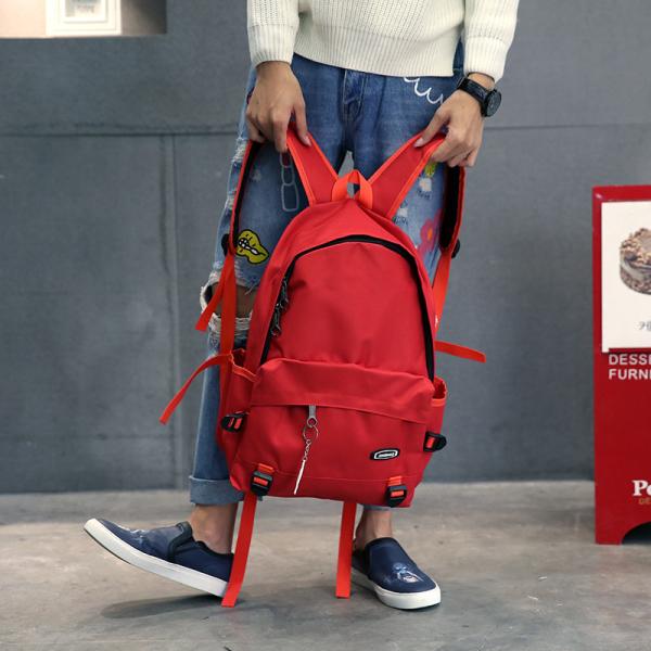 Buy cheap 2017 New Canvas Double Shoulder Bag Men'sTravel Backpack For High School Students from wholesalers