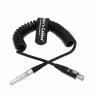 Buy cheap XLR 4 Pin Female To Lemo 0b 2 Pin Male Spring Cable Power TARRI ALEXA Camera Monitor from wholesalers