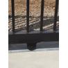 Buy cheap Customized Black Zinc Steel Metal Garrison Fence Panels Maintenance Free from wholesalers