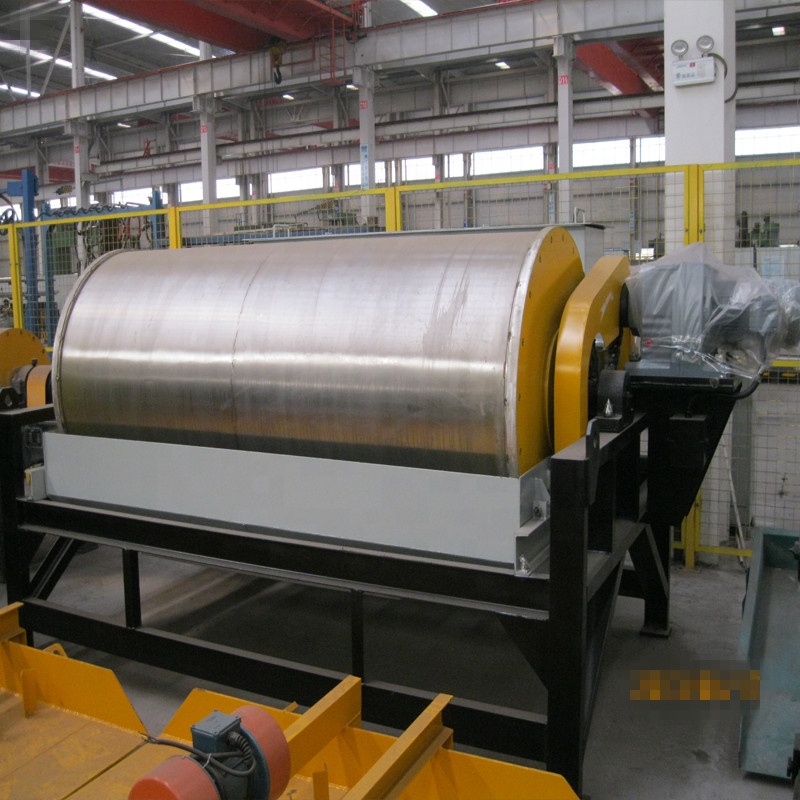 1.1kw NdFeB Metal Ore Magnetic Beneficiation Equipment Permanent Rotating Drum Magnetic Separator