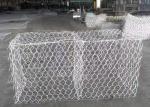 Square Hole Pvc Coated Gabion Box Zinc Coated 220-270g